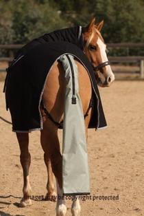 Brown Designer Horse Tail Bag Oversize